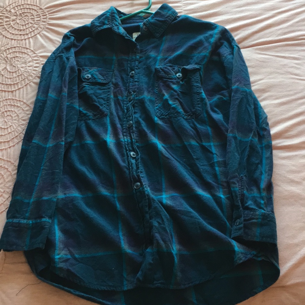 oversized flannel with pockets